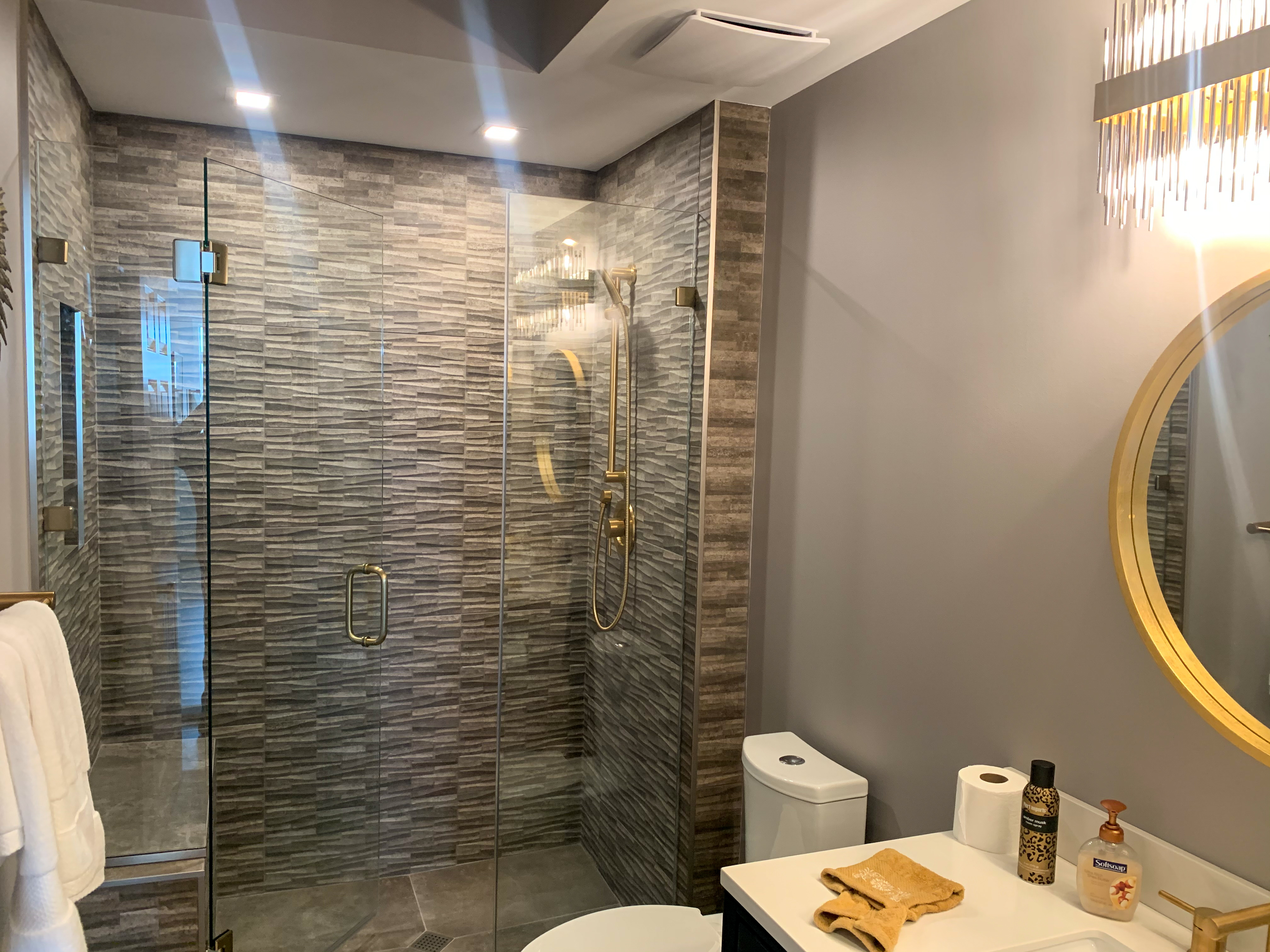 Luxury bathroom renovation