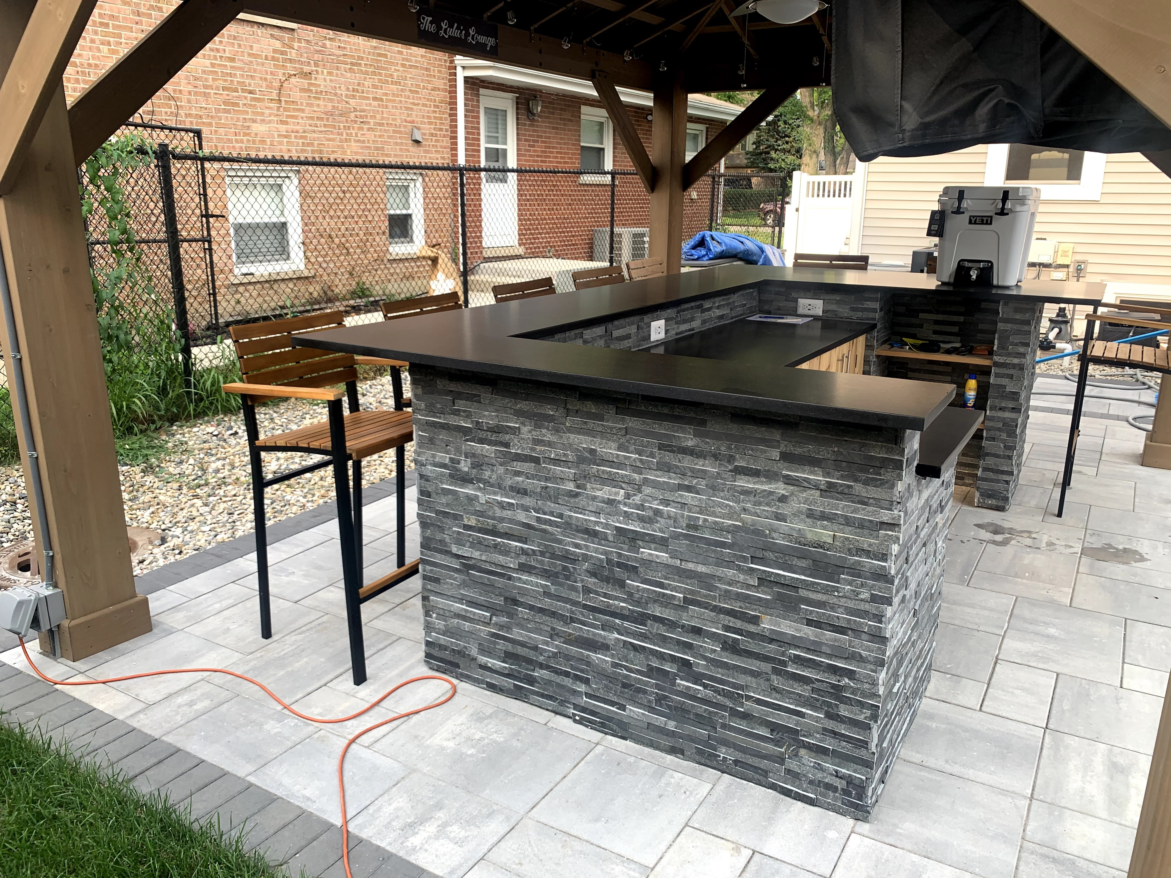 Outdoor entertainment area Inverness