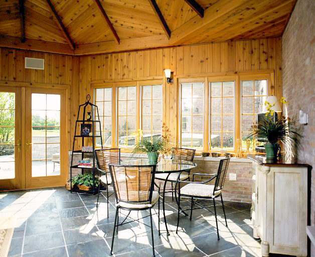 Sunroom addition Barrington Hills